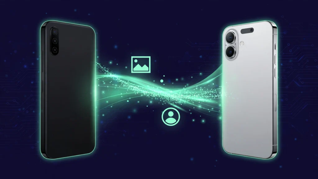 Transferring data from Android to iPhone with Move to iOS app