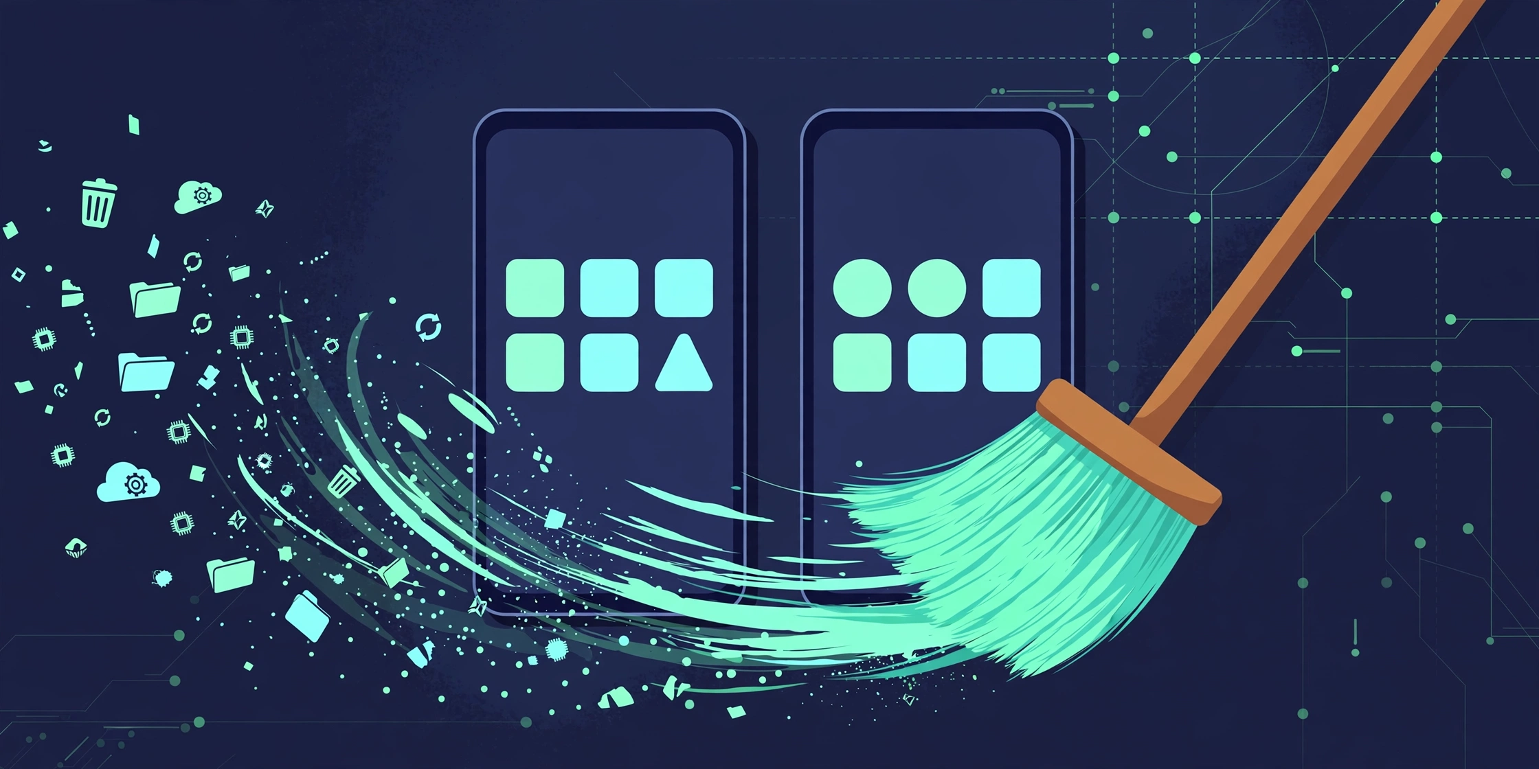 How to clear cache on iPhone and Android: smartphones with cache files being cleaned