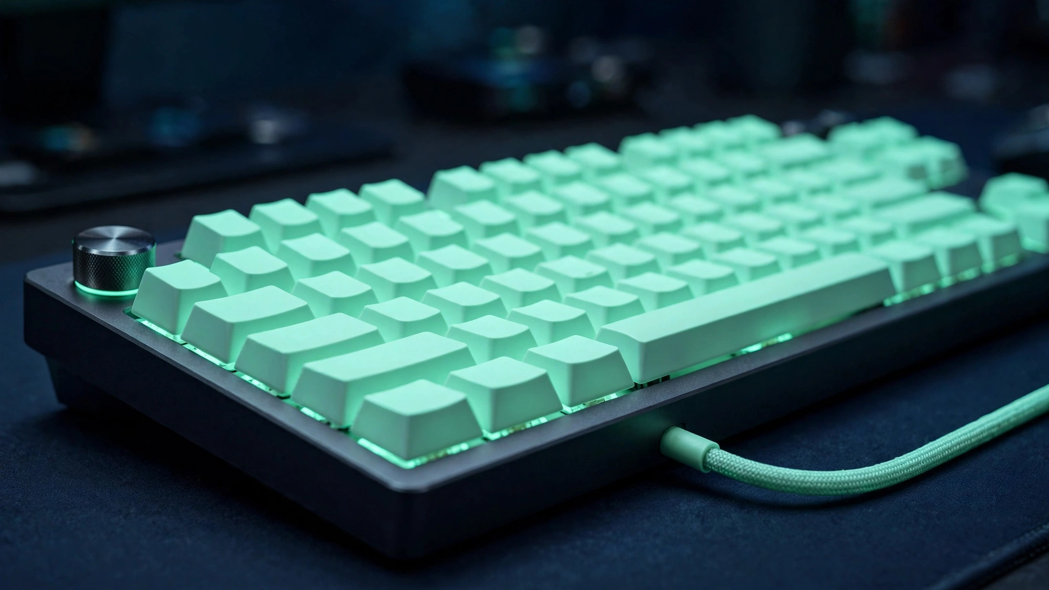 Best mechanical keyboards 2026 lineup with RGB backlit keys in dark setup