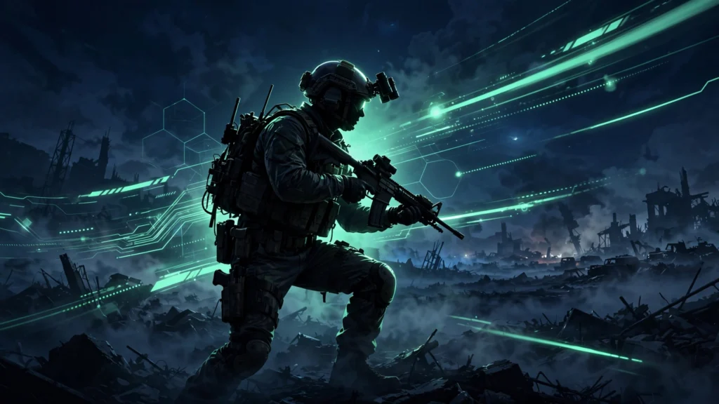 Call of Duty Modern Warfare 4 soldier in tactical combat during the Korean campaign